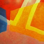 Transience in Colour, light-scape mural acrylic on canvas