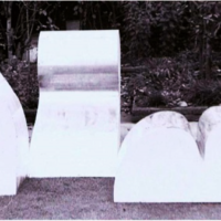My Family - Sculpture created 1967-68 whilst at Hornsey Fine Art dept. Resumé of constructivist artist Terry W Scales