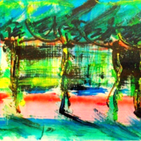 Summer in France 2009 'Waiting for Godot'.