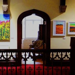 Plas Glyn-Y-Weddw Arts Centre. Artist Terry W Scales 2024