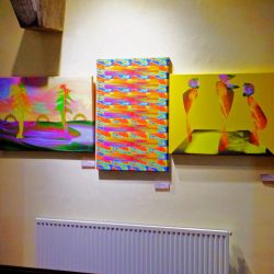 Plas Glyn-Y-Weddw Arts Centre. Artist Terry W Scales 2024